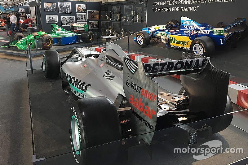 Nova exposição de Schumacher é inaugurada na Alemanha