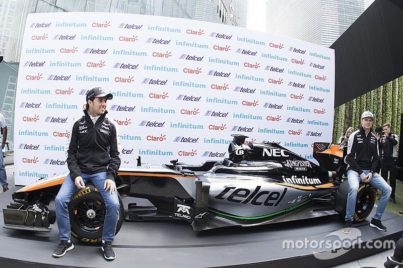 Sergio Pérez, Sahara Force India y Nico Hulkenberg, Sahara Force India