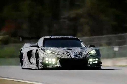 Versión de pista del Corvette C8 mostrada brevemente, debutará pronto