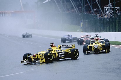 How Jordan conquered F1's craziest Belgian GP