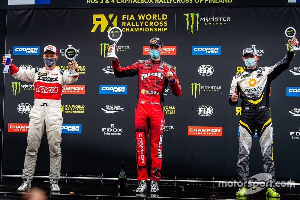 Mattias Ekström, KYB Team JC, Niclas Grönholm, GRX Taneco, Timur Timerzyanov, GRX Taneco