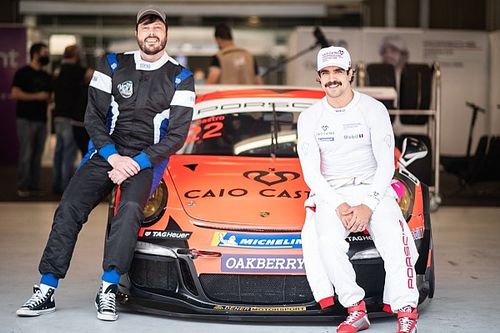 Após ‘carona’ com Caio Castro, Danilo Gentili fala de “experiência para vida” e se diz fã de Piquet e Fittipaldi