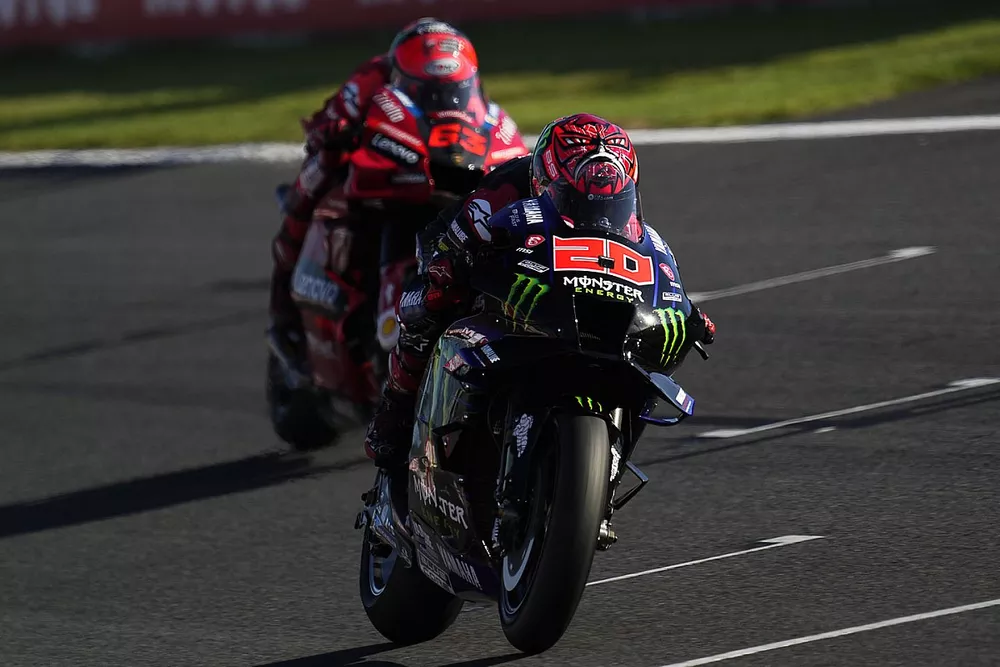 Fabio Quartararo, Yamaha Factory Racing, Francesco Bagnaia, Ducati Team