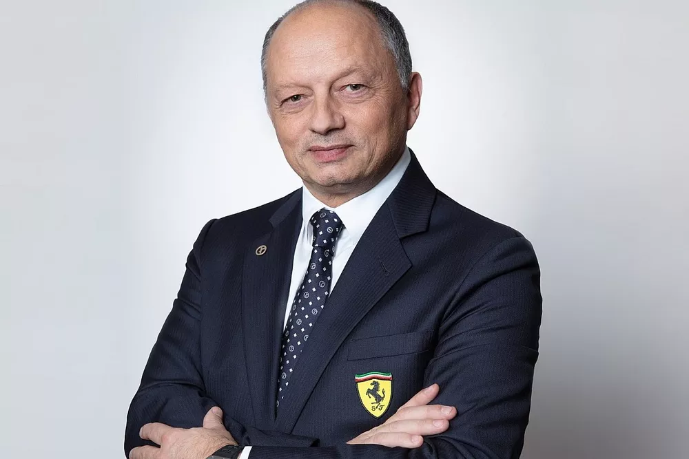 Frederic Vasseur, team principal della Ferrari