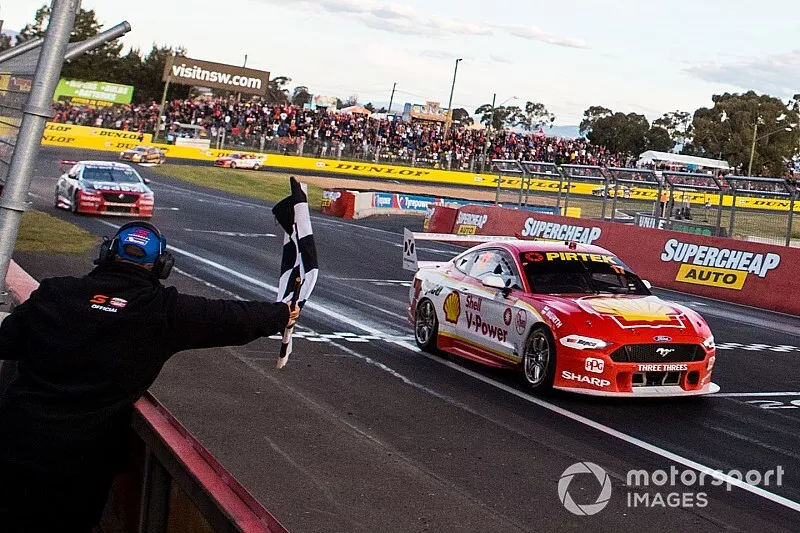 Winners Scott McLaughlin, Alexandre Pr&eacute;mat, DJR Team Penske Ford
