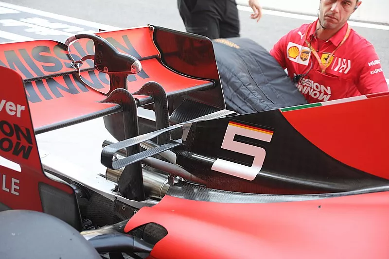 Trasera del Ferrari SF90