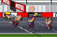 V&iacute;deo: el divertido resumen del GP de Jap&oacute;n 2024 de MotoGP, por MiniBikers