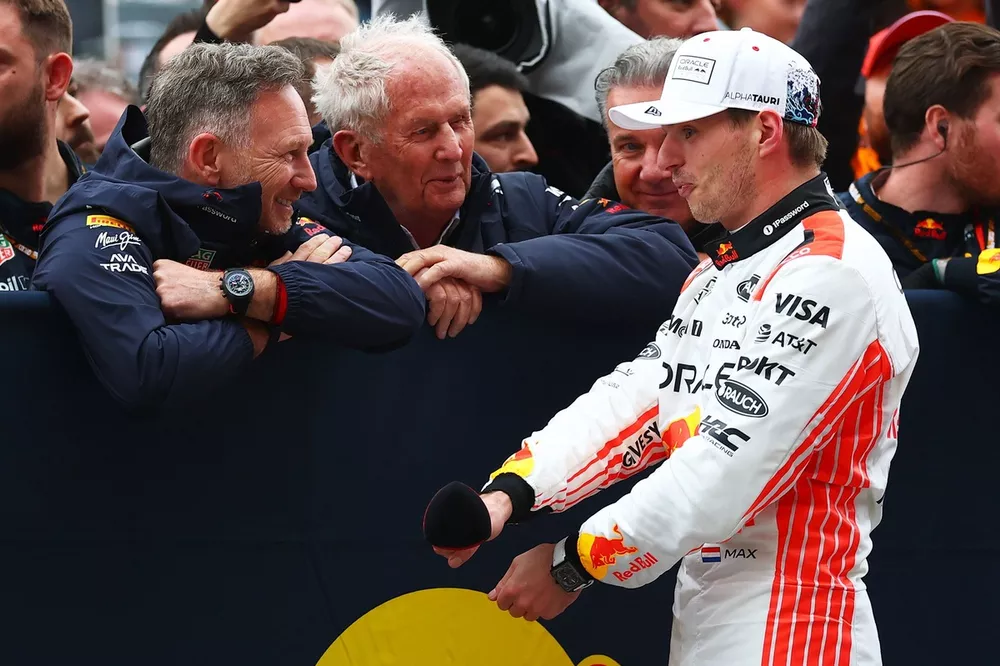 Max Verstappen, Red Bull Racing, Christian Horner, Red Bull Racing, Helmut Marko, Red Bull Racing