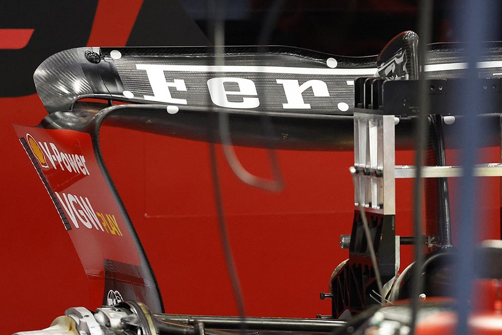 Detalle trasero del Ferrari SF-23