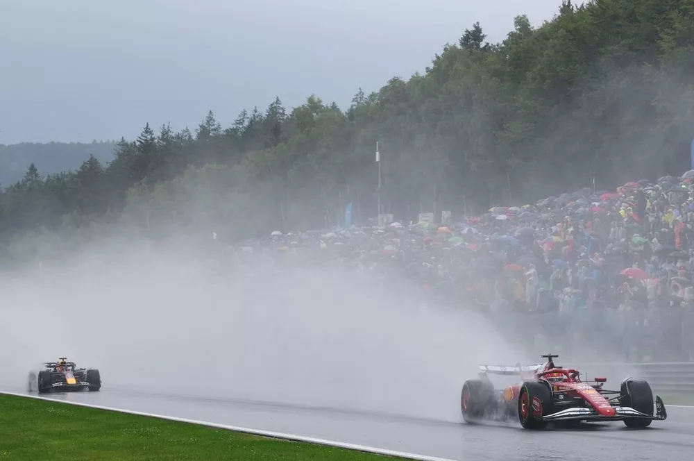 Charles Leclerc, Ferrari, Max Verstappen, Red Bull Racing