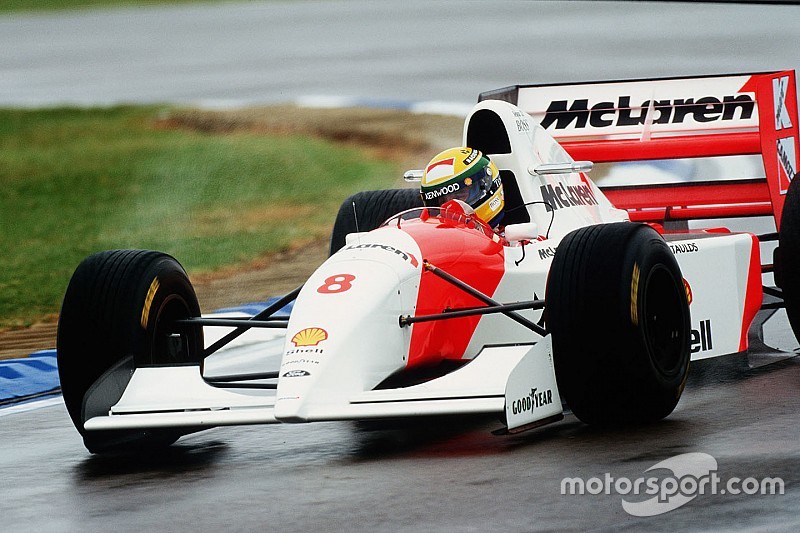 Vor 25 Jahren: Die legendäre F1-Startrunde von Ayrton Senna in Donington