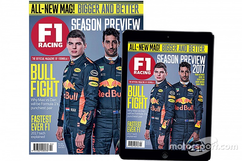 Motorsport赛车新闻网络平台打造全新升级版《F1 Racing》杂志