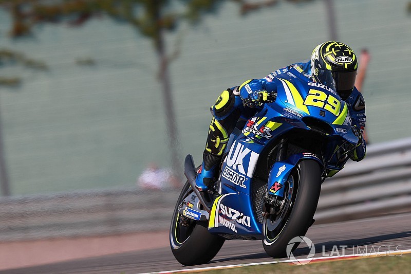 Sachsenring MotoGP: Iannone leads Marquez in FP1