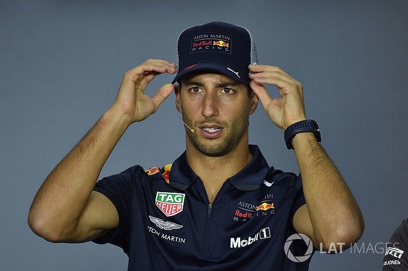 Daniel Ricciardo, Red Bull Racing in the Press Conference