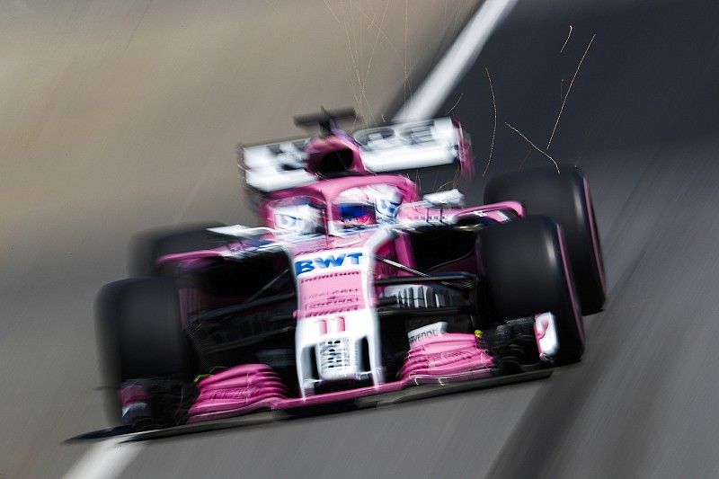 Sergio Perez, Force India VJM11.