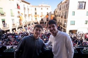 Histórica celebración de los hermanos Márquez en Cervera