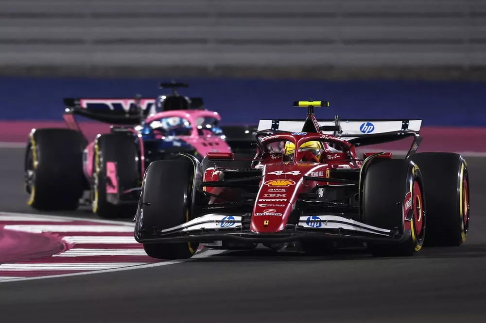 Lewis Hamilton, Ferrari, Pierre Gasly, Alpine