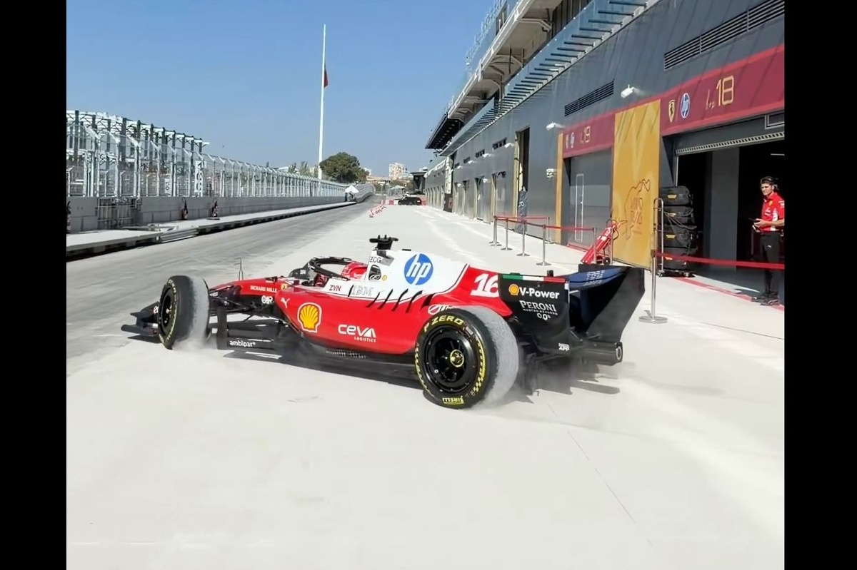 Ferrari estrena el Madring: Leclerc y Hamilton dan las primeras vueltas históricas en el nuevo circuito de Madrid