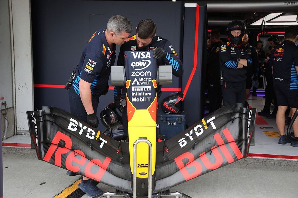 Dettaglio tecnico della Red Bull Racing RB20