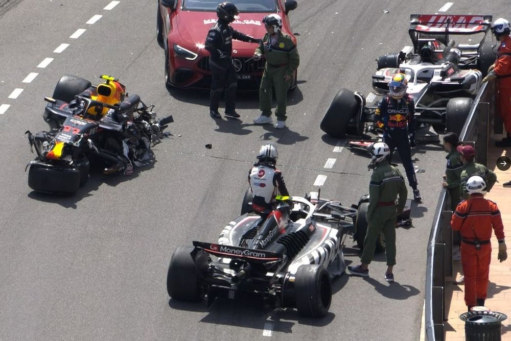 Accidente salida Mónaco