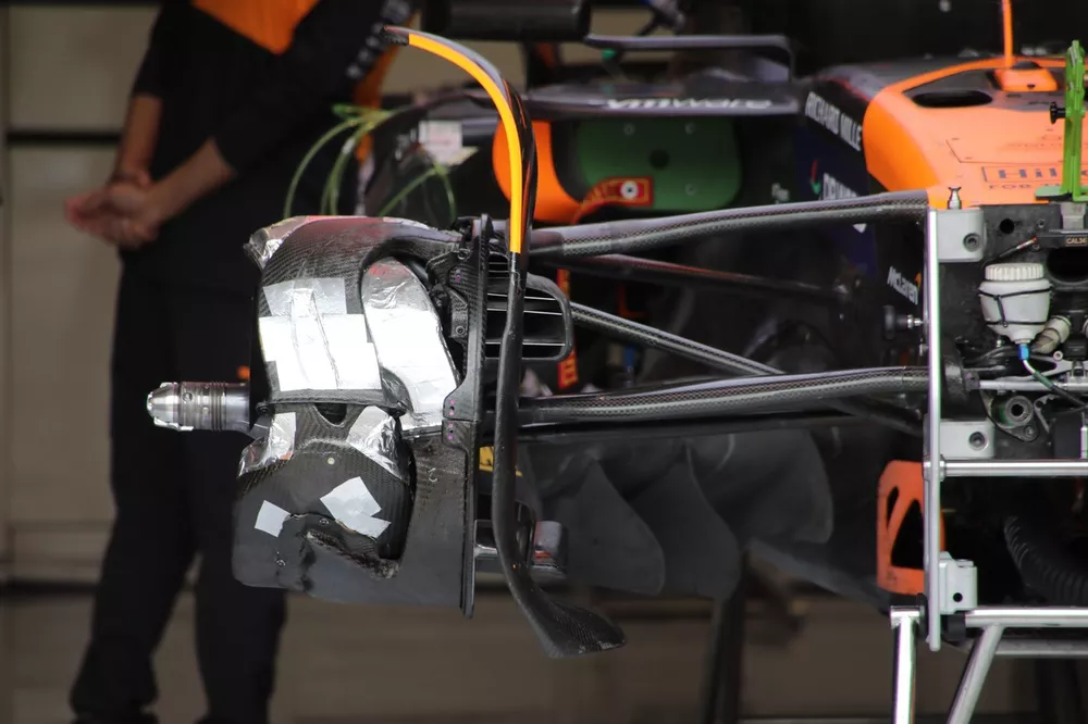 McLaren MCL38 technisch detail