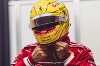 Hamilton sufre un accidente en el test de Ferrari F1 en Barcelona