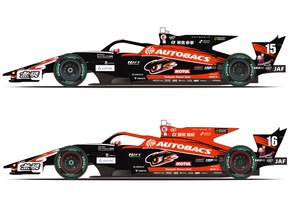 残りわずか★2枚1セット2025年レッドブル・ドライバーズカード／直筆サインなし TEAM MUGEN、レッドブルカラーからオートバックスカラーに