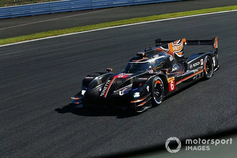 #6 Team LNT Ginetta G60-LT-P1: Michael Simpson, Charlie Robertson, Guy Smith 