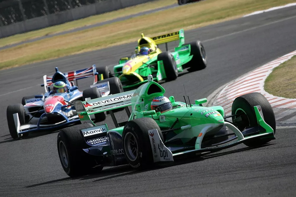Adam Carroll, driver of A1 Team Ireland