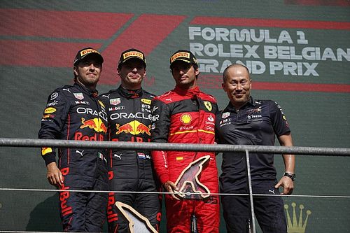 Sainz: Red Bull estava em "outra liga" no GP da B&eacute;lgica