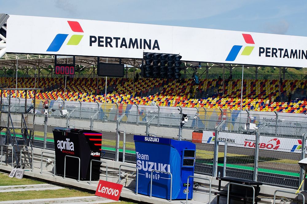 Tribuna del circuito de Mandalika, GP de Indonesia