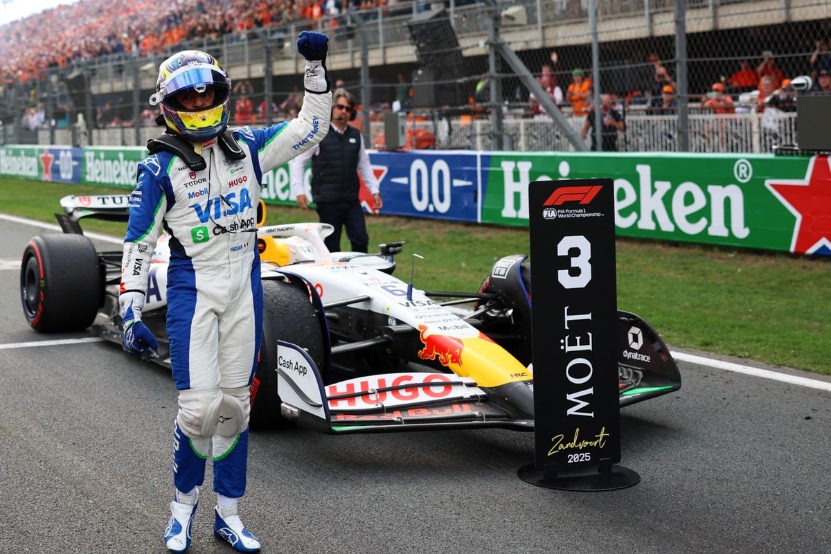 F1 | Hadjar, podio da favola: "Sensazione surreale, ma è solo il primo passo”