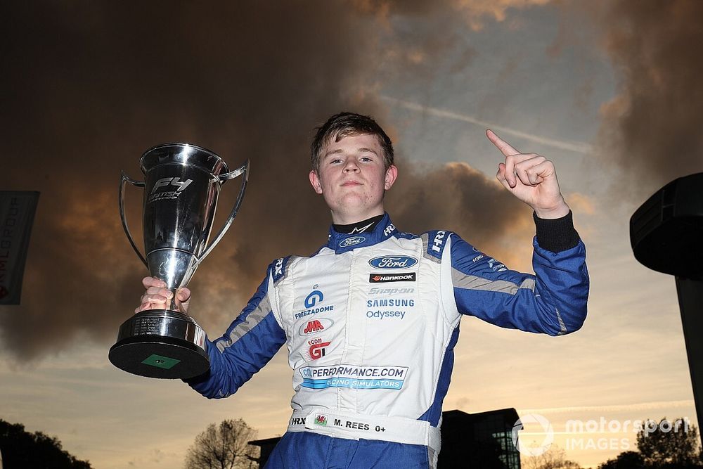 Rees wins British F4 title with a race to spare
