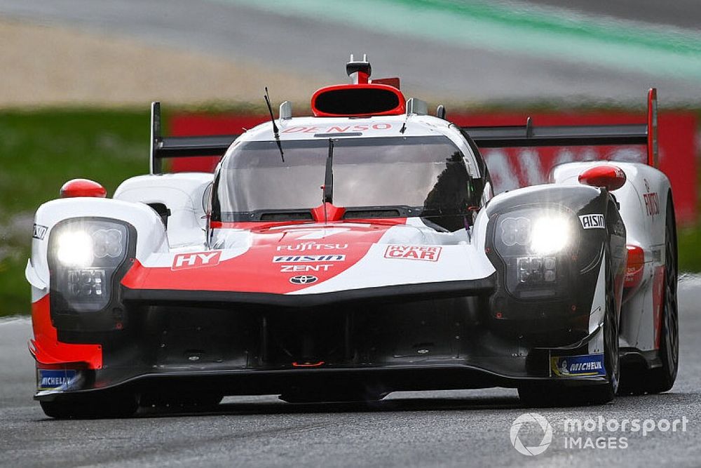 #7 Toyota Gazoo Racing Toyota GR010 - Hybrid: Mike Conway, Kamui Kobayashi, Jos&eacute; Mar&iacute;a L&oacute;pez