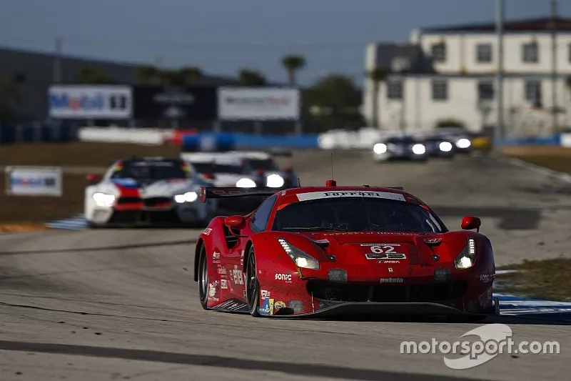 #62 Risi Competizione Ferrari 488 GTE, GTLM: Alessandro Pier Guidi, Toni Vilander, James Calado