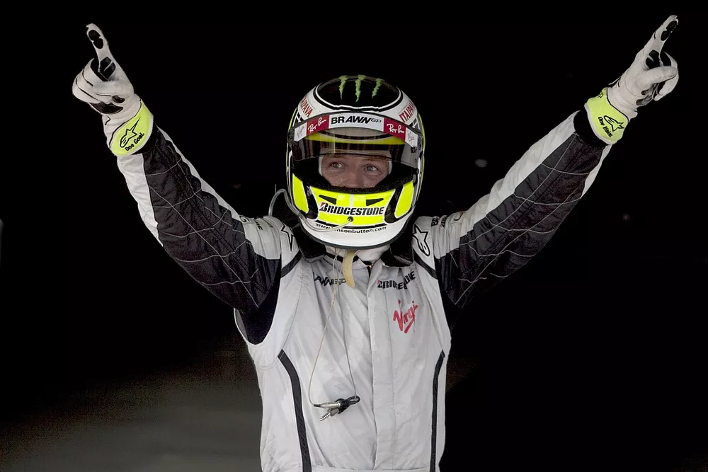 Jenson Button, Brawn GP viert feest