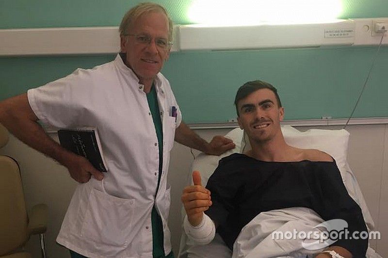 Loris Baz, operado en Francia de s&iacute;ndrome compartimental en el brazo derecho