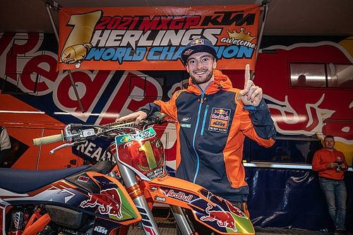 Jeffrey Herlings Pilih Nomor 1 untuk MXGP 2022