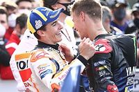 Quartararo: "Marc es el mejor; no tengo palabras para describirlo"