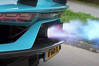 Escucha este Lamborghini Aventador SVJ gritar como un F1 en una Autobahn