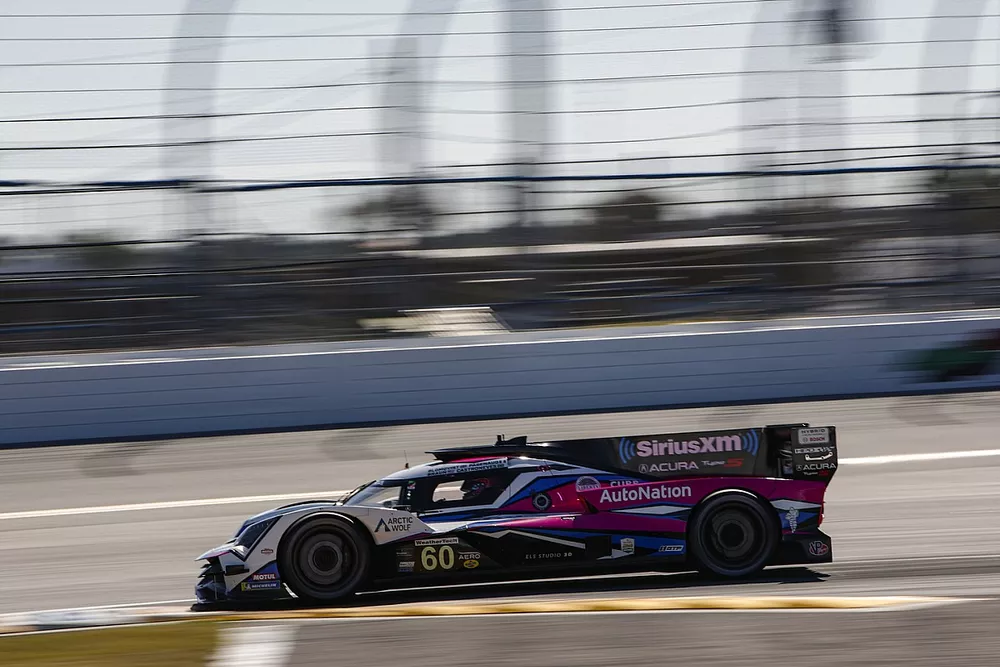 #60 Meyer Shank Racing w/ Curb Agajanian Acura ARX-06: Tom Blomqvist, Colin Braun, Helio Castroneves, Simon Pagenaud