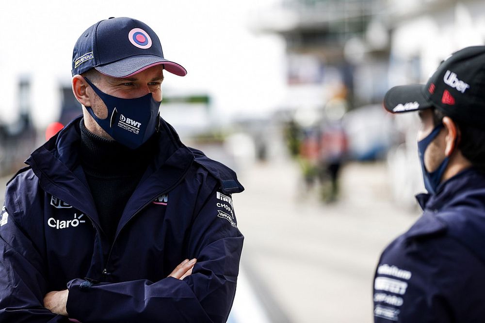 Nico Hulkenberg, Racing Point and Sergio Perez, Racing Point 