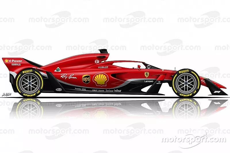 Concept Ferrari F1 2021