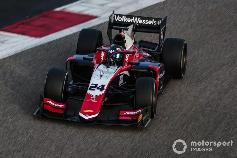 Bent Viscaal, Trident, F2 pre-season test