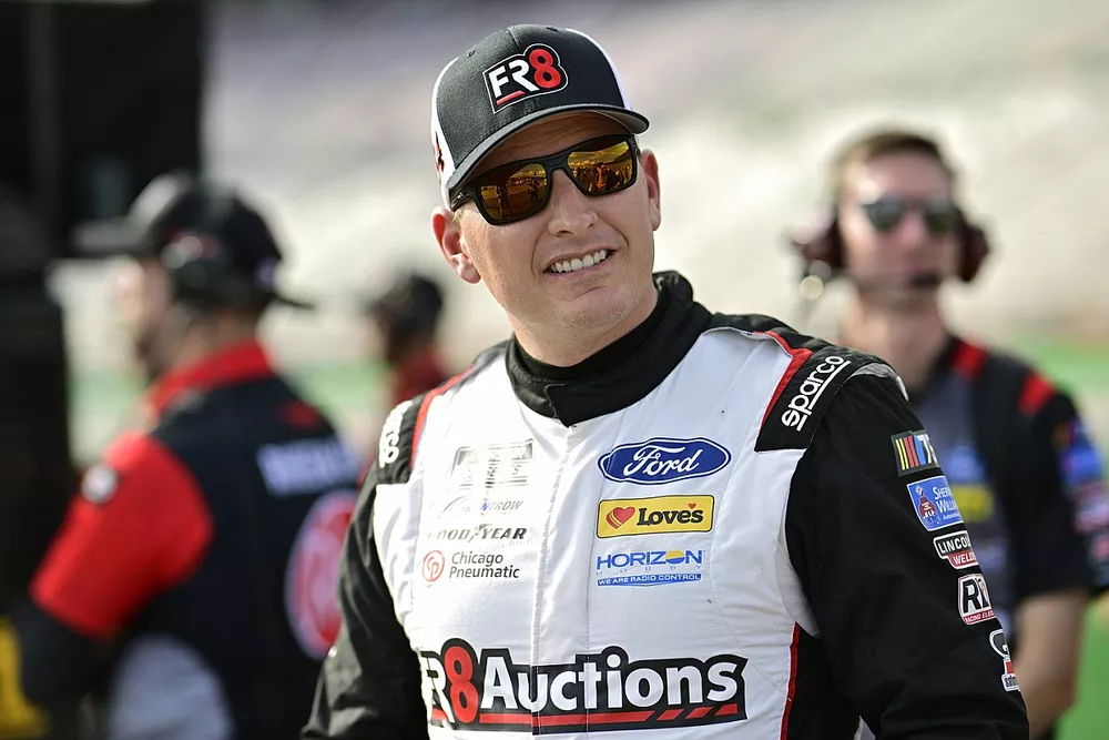 Michael McDowell, Front Row Motorsports, FR8Auctions.com Ford Mustang