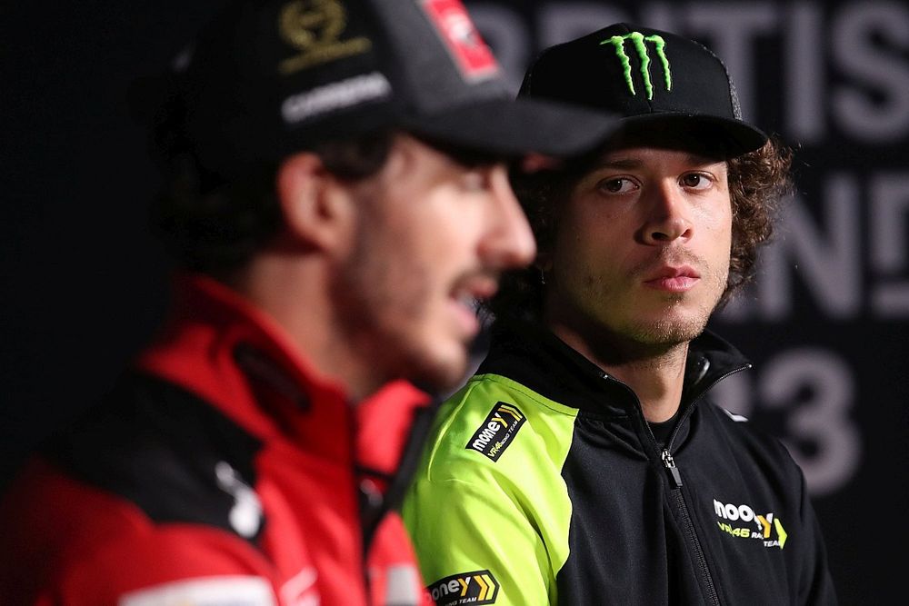 Francesco Bagnaia, Ducati Team, Marco Bezzecchi, VR46 Racing Team