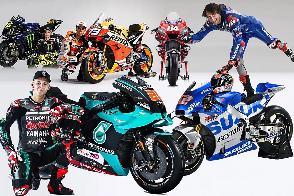 Les pilotes MotoGP 2020