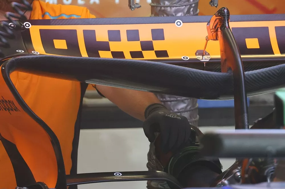 McLaren MCL38 detail