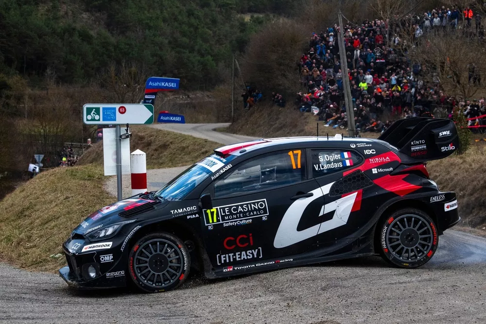 S&eacute;bastien Ogier, Vincent Landais, Toyota Gazoo Racing WRT Toyota GR Yaris Rally1