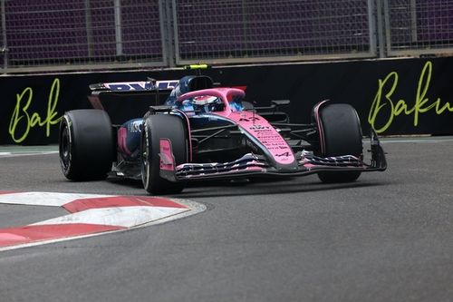 Colapinto, sobre el choque de Albon en Bakú: "No es una curva para adelantar"